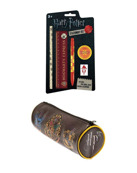 HARRY POTTER Stationery Set & Barrel Pencil Case