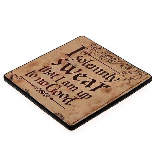 Harry Potter (Marauders Map) Mug, coaster and Keychain set