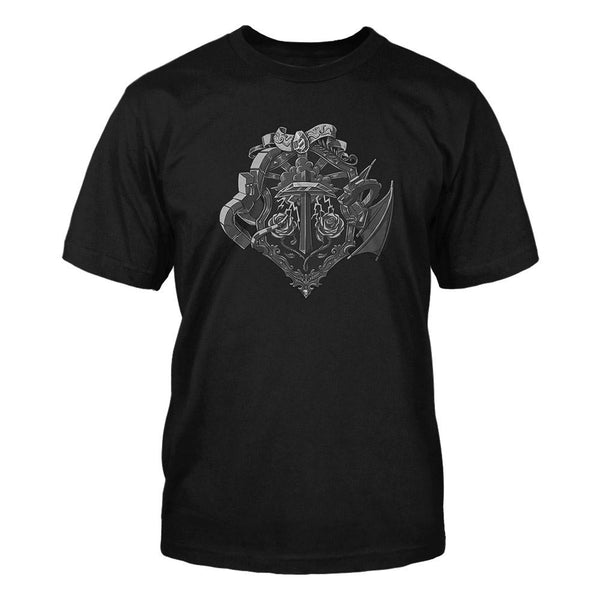 Boys Minecraft T-shirt | HEROES CREST | Youth | X SMALL | BLACK