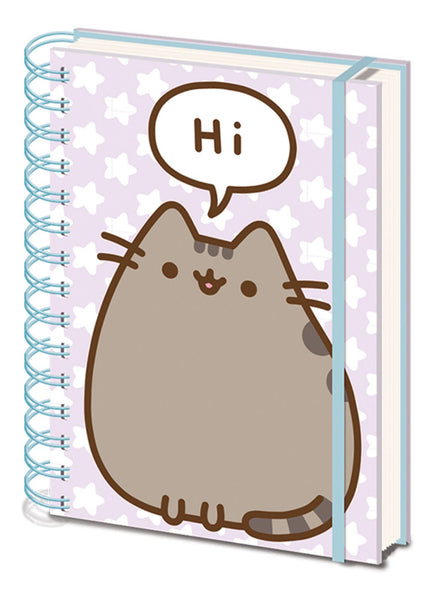 PUSHEEN (Pusheen Says Hi) A5 Wiro Notebook