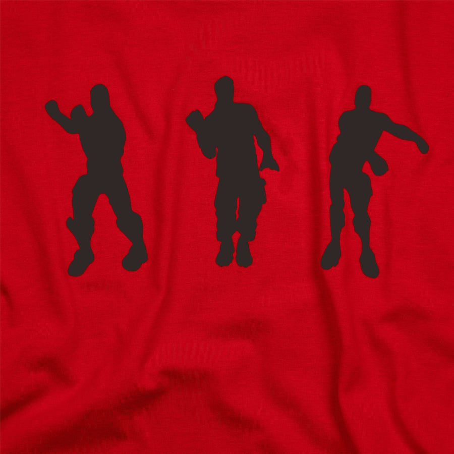FORTNITE | Toys & Gamers | FLOSS | Red | Short Sleeved | Unisex Kids | Crew | Gaming Cotton T-Shirt Sizes 10 - 16 Years