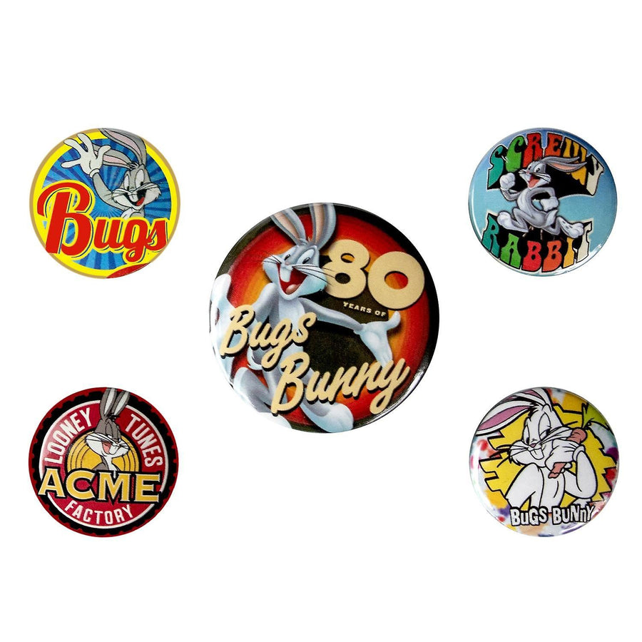 Looney Tunes 80th Anniversary Badge Pack
