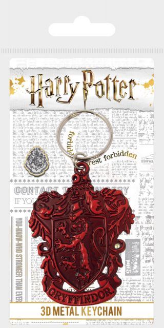 Harry Potter (Gryffindor Crest) Metal Keychain