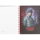 STRANGER THINGS A5 Metaliic Front Spiral Bound Note Book