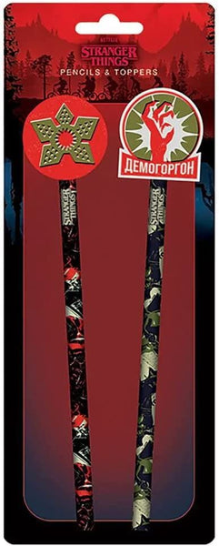 Stranger Things 4 (Demogorgons) Pencils & Toppers