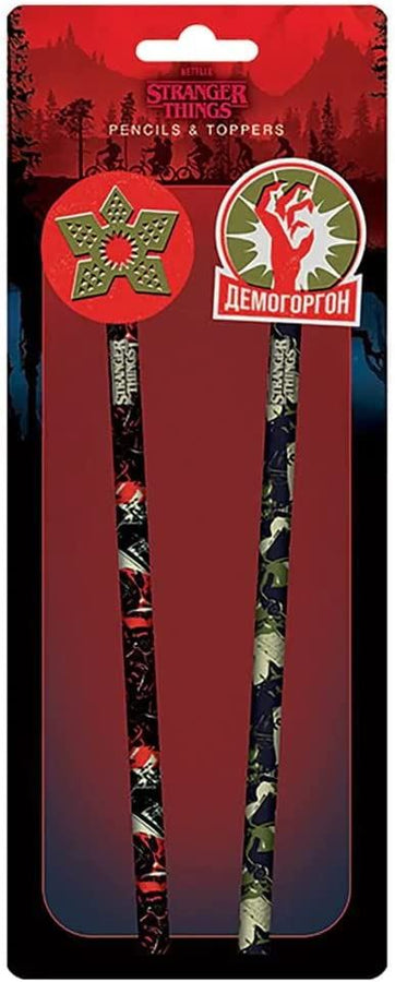 Stranger Things 4 (Demogorgons) Pencils & Toppers