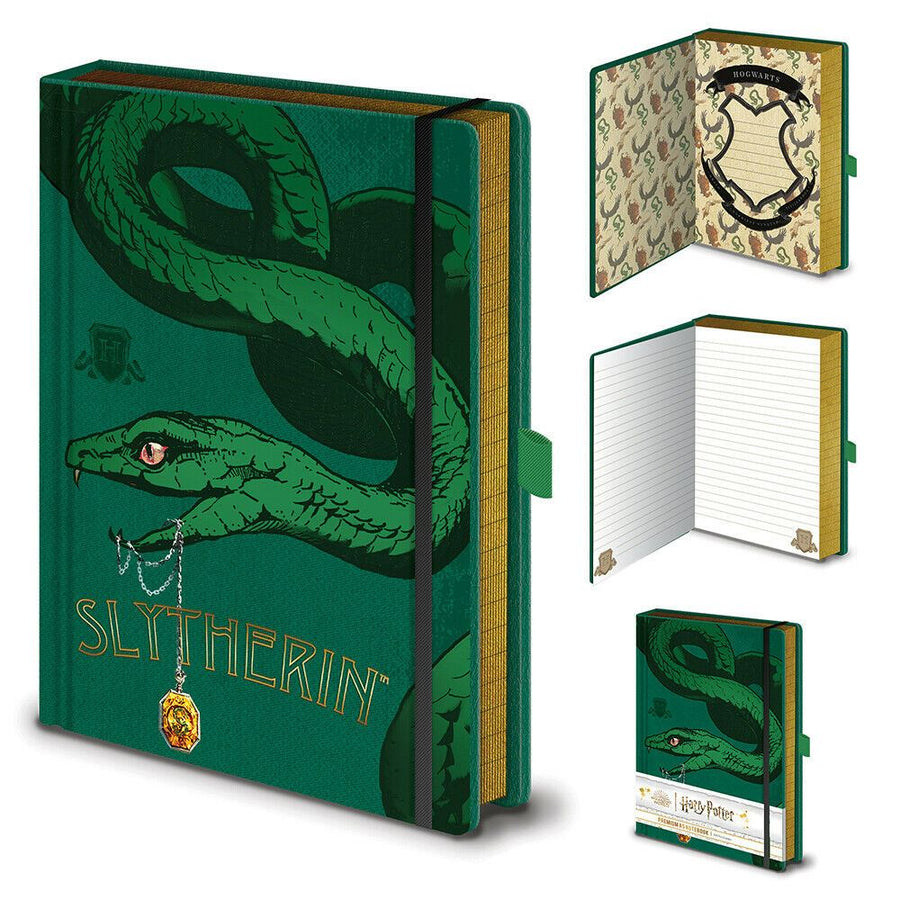 Harry Potter | INTRICATE Hufflepuff, Ravenclaw,Slytherin, Gryffindor | A5 Notebook | Officially Licensed