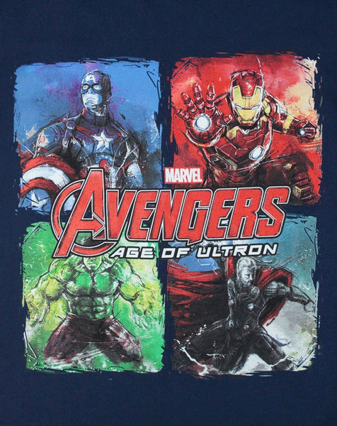 Official | MARVEL AVENGERS | Youth Kids Avenger T-Shirt | Hero tshirt | Age 3-4