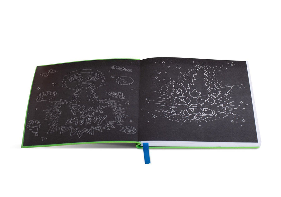 RICK & MORTY Flexi Cover A5 Portal Soft Note Book PORTAL DASH