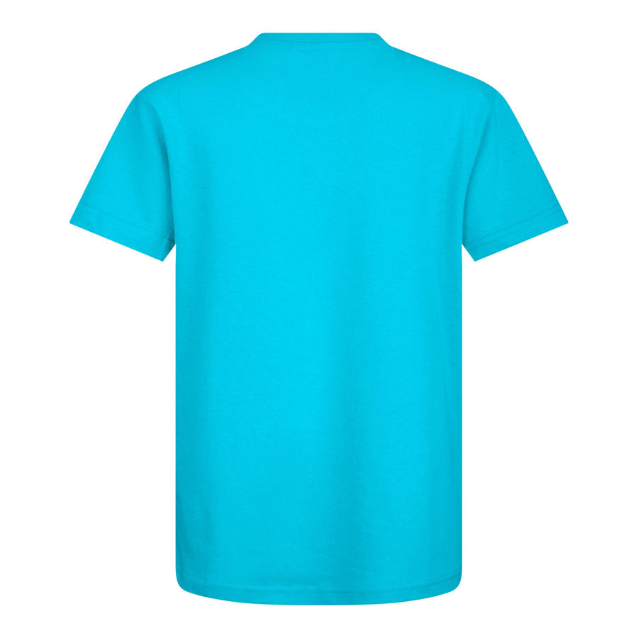 FORTNITE | SKULL TROOPER | Blue | Short Sleeved | Unisex Kids | Crew| Gaming Cotton T-Shirt Sizes 10 - 16 Years