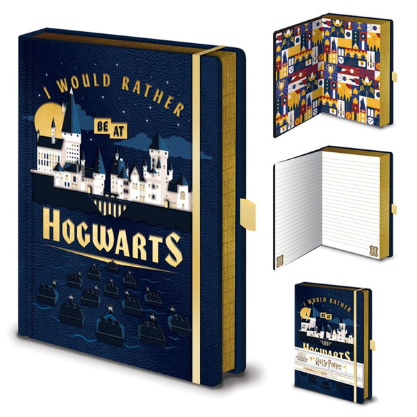 HARRY POTTER (ABSTRACT MAGIC) A5 PREMIUM NOTEBOOK