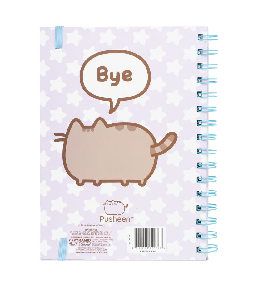 PUSHEEN (Pusheen Says Hi) A5 Wiro Notebook