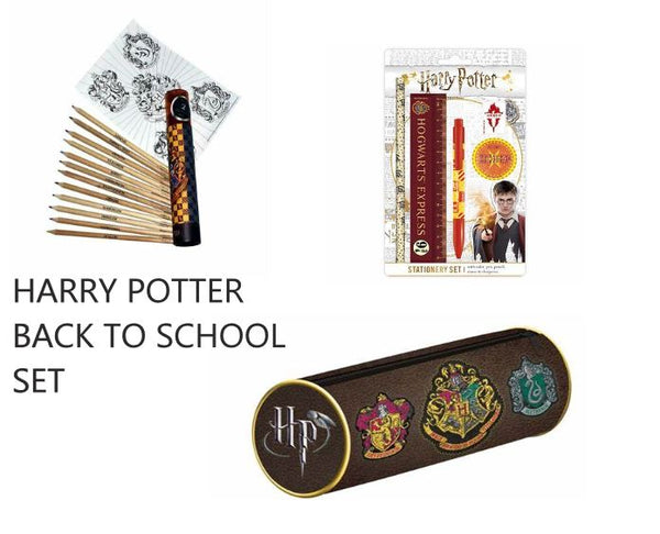 HARRY POTTER | Back To School Set | Pencil Case, Stationery and Colouring Pencils