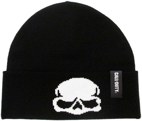 Call of Duty Beanie Hat Black with Cool Logo, black