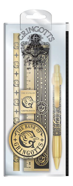 HARRY POTTER 5 Item GRINGOTTS Stationery Gift set