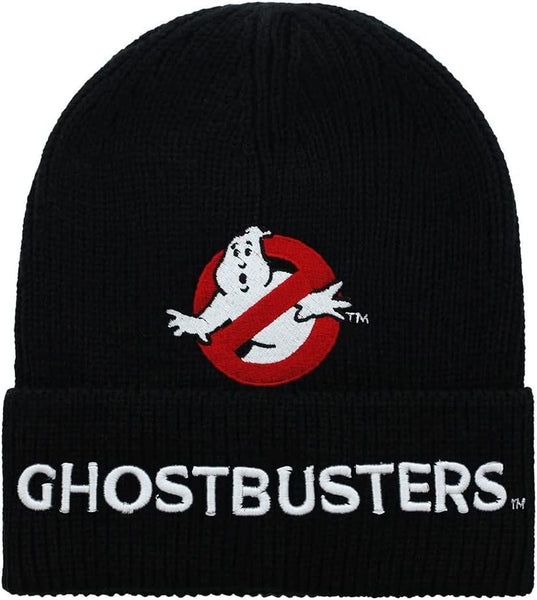Heroes Inc Ghostbusters Black Logo Beanie Hat