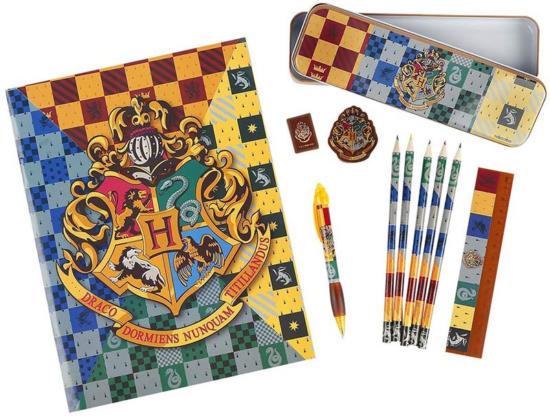 Harry Potter Bumper Stationery set with pencil case