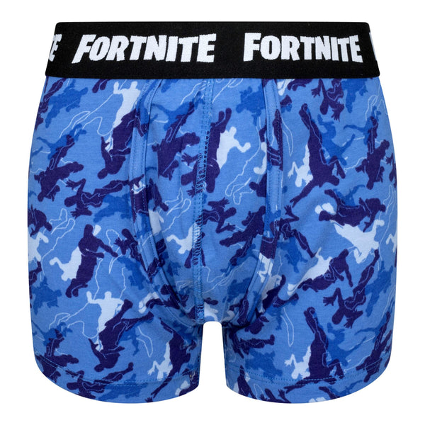 FORTNITE | Toys & Gamers | CAMO | Blue | Boxer Shorts | Unisex Adults | Gaming Cotton Boxer Shorts Sizes XS-XL